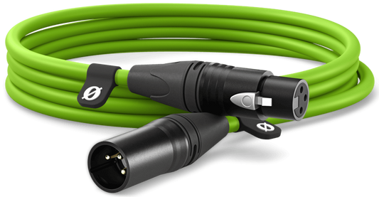 RODE XLR3  3m Premium XLR Cable in Green