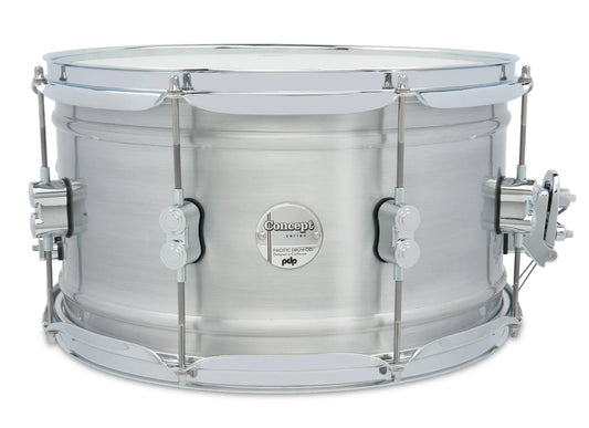 PDP Concept Series 8" x 14" Brushed Aluminum Snare Drum