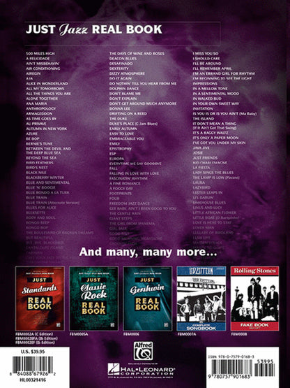 Just Jazz Real Book C Edition