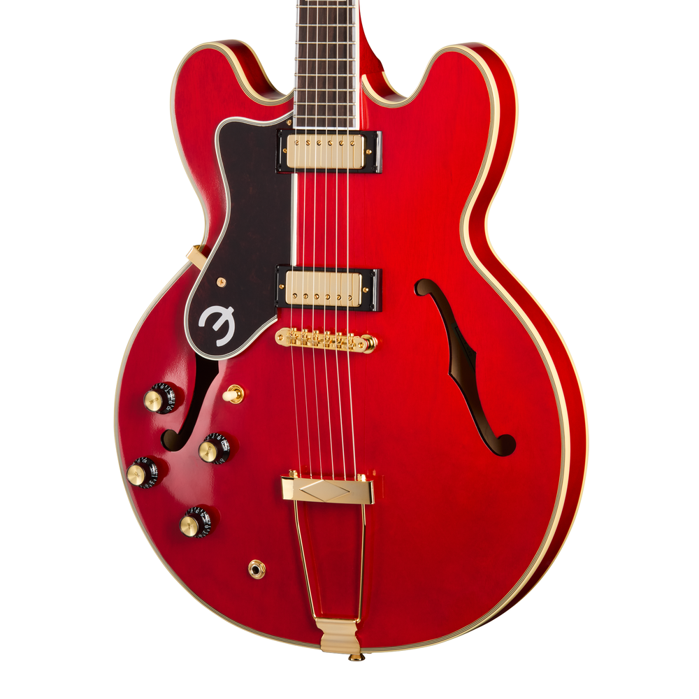 Epiphone Masterbilt Gem Archer Sheraton in Cherry Red - Left Handed