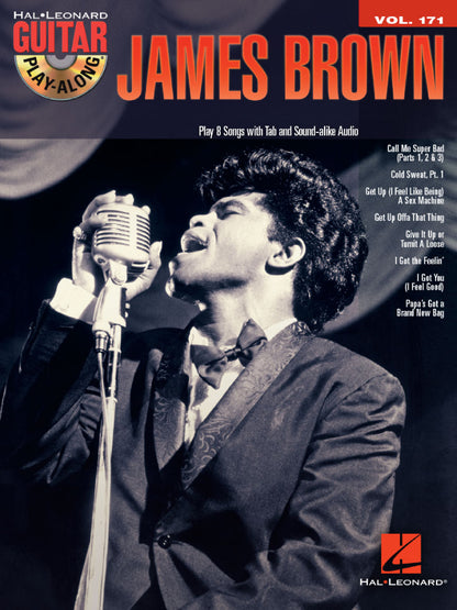 James Brown Guitar Play Along Volume 171 BK/CD