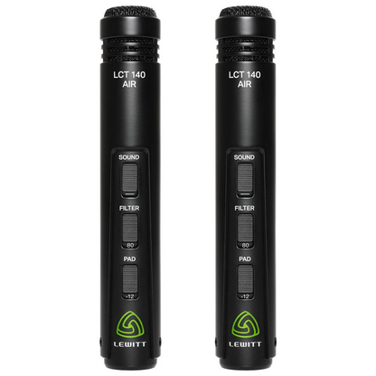 Lewitt LCT 140 AIR Stereo Pair Small Diaphragm Condenser Microphones