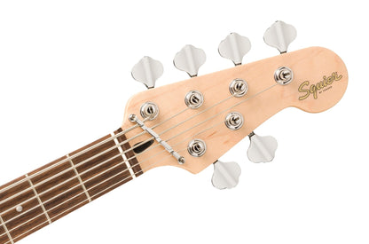 Squier Affinity Series Jazz Bass VI in Black Metallic