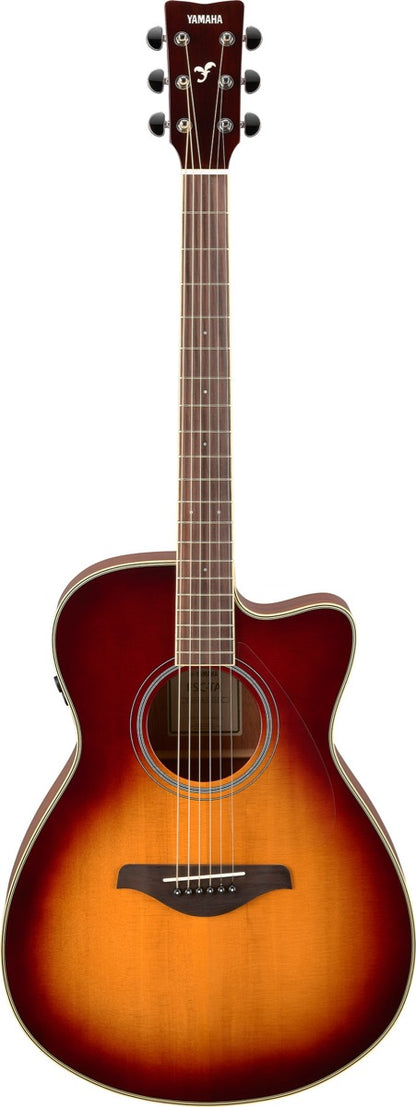 Yamaha FSC TA TransAcoustic Guitar in Brown Sunburst