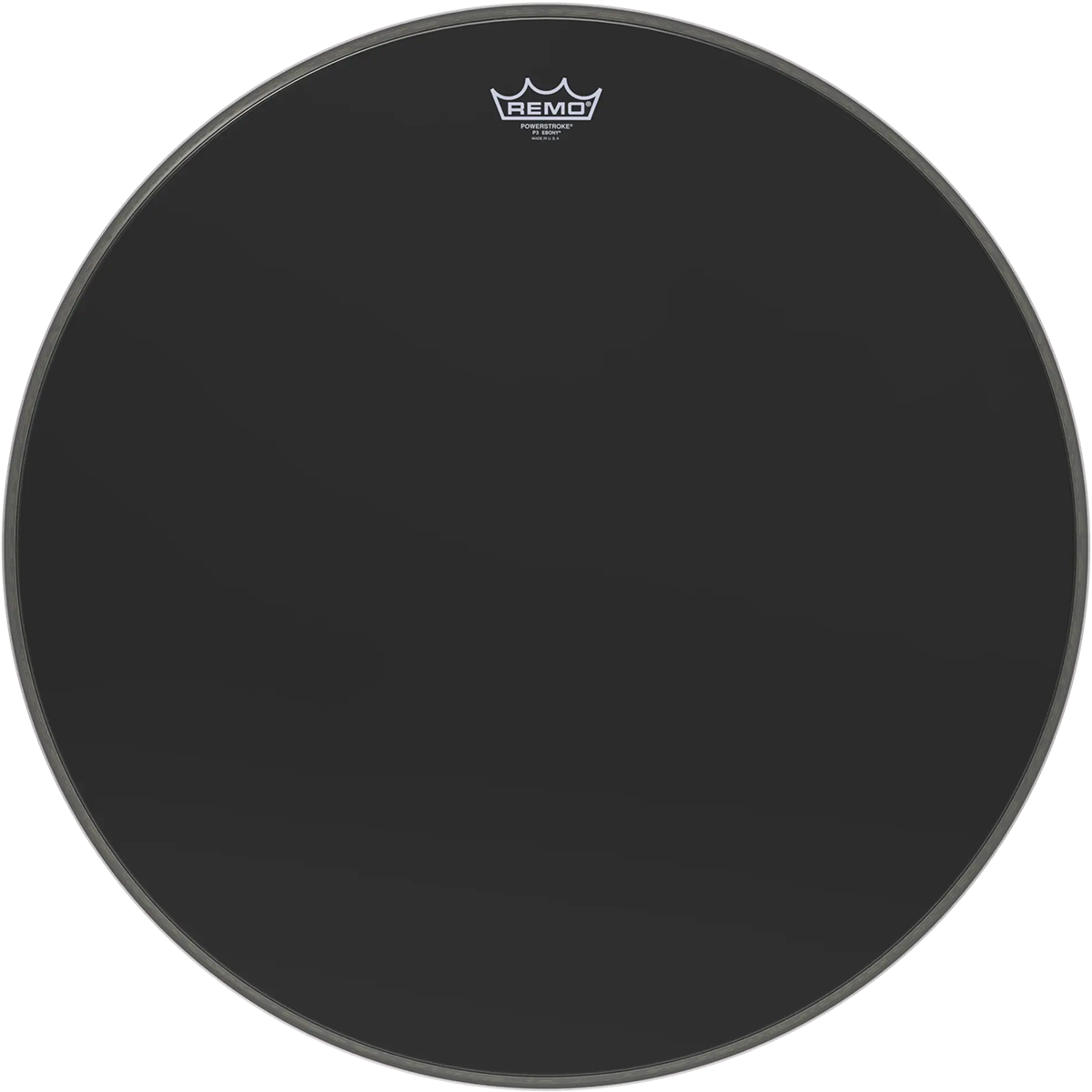 Remo Powerstroke P3 Ebony 26" Bass Drumhead