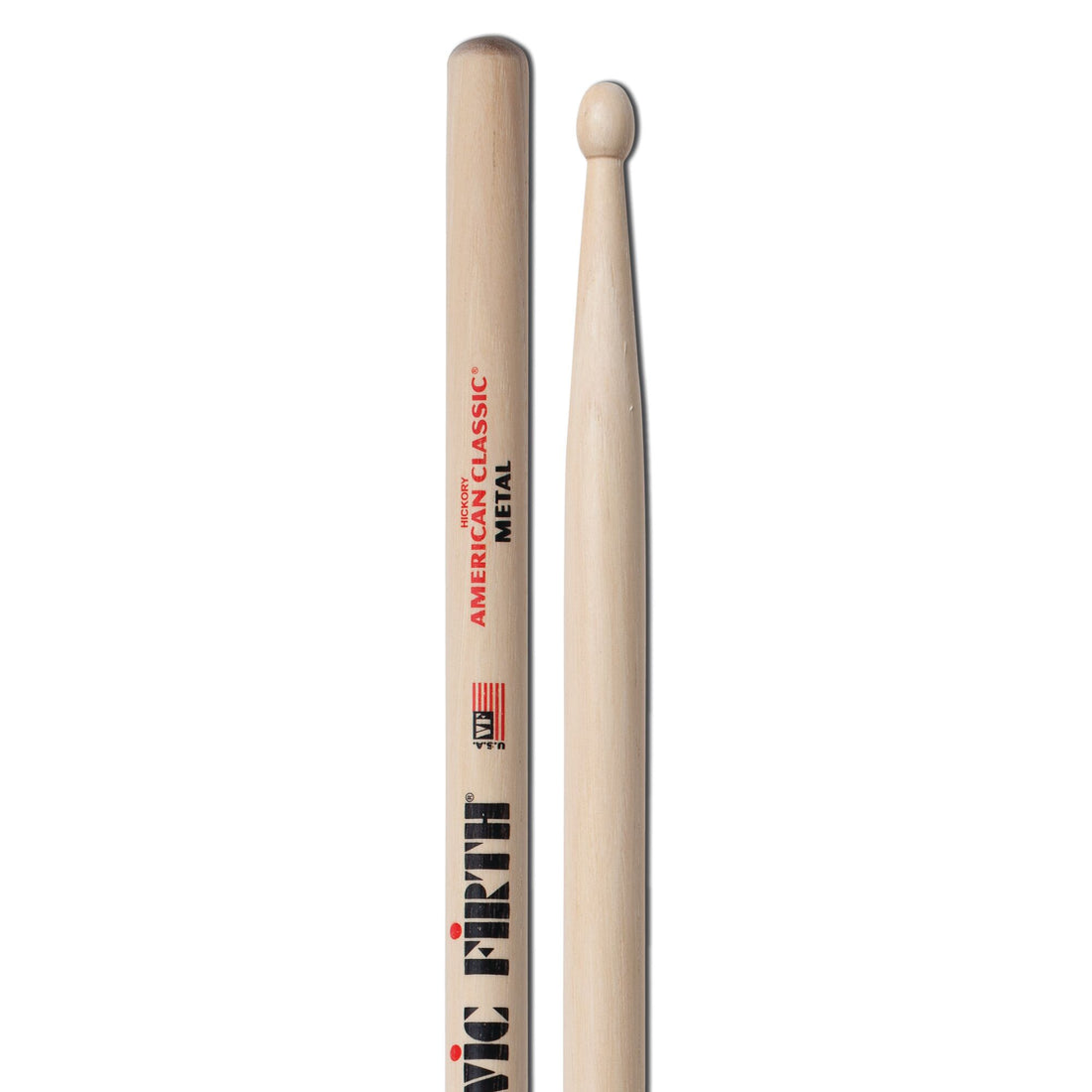 Vic Firth Metal Wood Tip Drumsticks