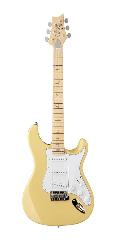PRS SE Silver Sky Electric Guitar in Moon White