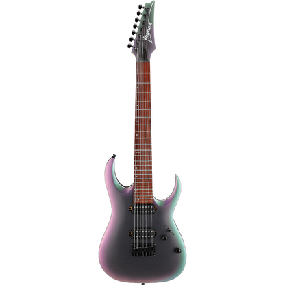 Ibanez RGA742EX 7-String Electric Guitar in Black Aurora Burst Matte