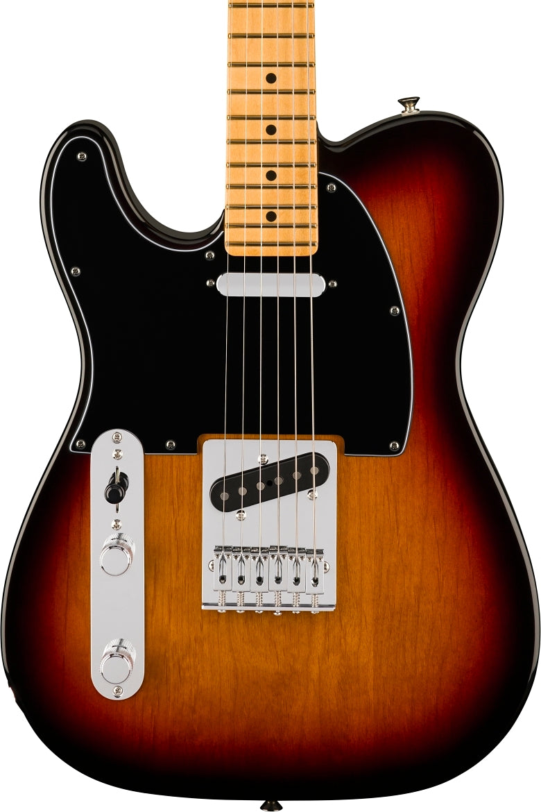 Fender Player II Telecaster Left-Hand, Maple Fingerboard in 3-Color Sunburst