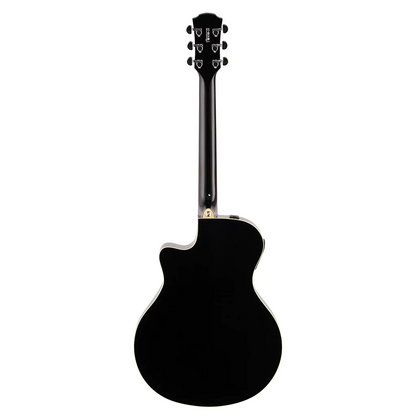 Yamaha APX600 Thinline Acoustic Electric Guitar in Black