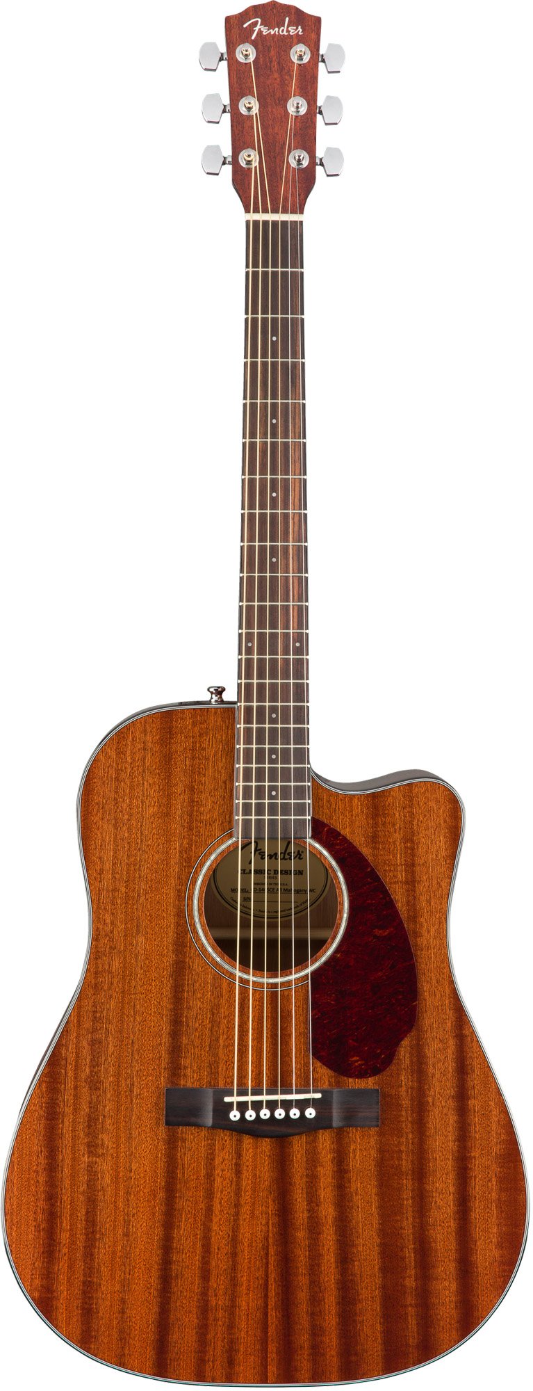 Fender CD 140SCE Dreadnought, Walnut Fingerboard in All Mahogany