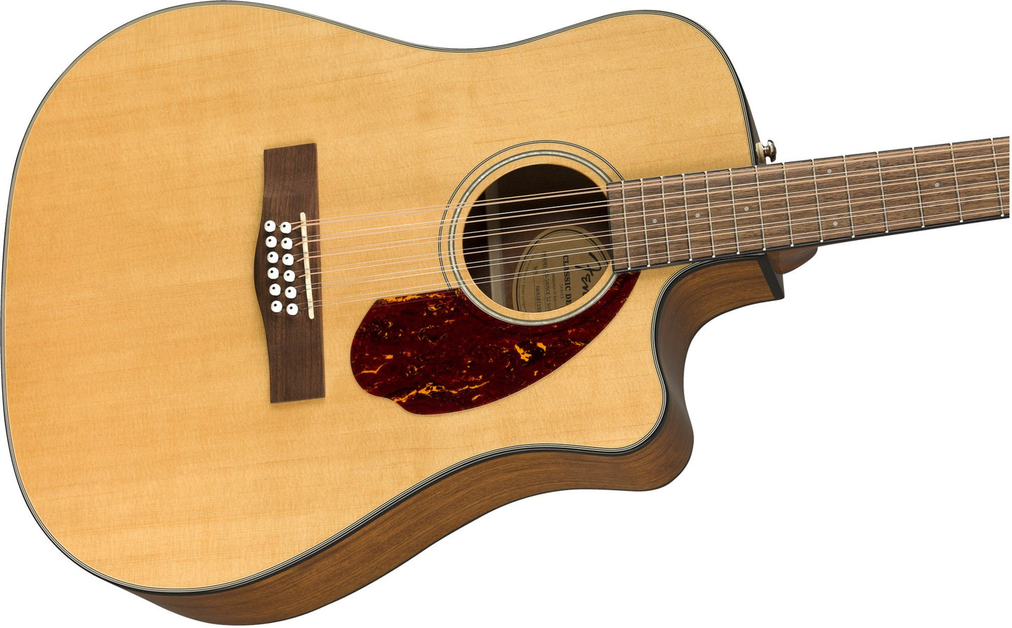 Fender CD 140SCE 12 String, Walnut Fingerboard in Natural