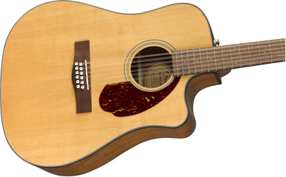 Fender CD 140SCE 12 String, Walnut Fingerboard in Natural