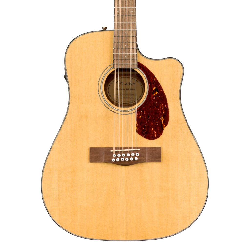 Fender CD 140SCE 12 String, Walnut Fingerboard in Natural