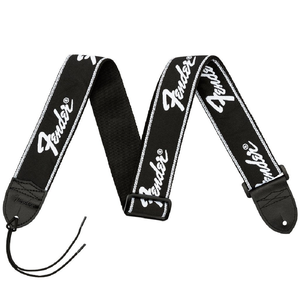Fender Running Logo Strap in Black