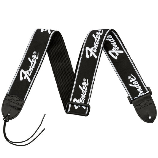 Fender Running Logo Strap in Black