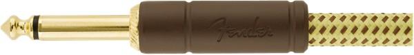Fender Deluxe Series Instrument Cable  18.6ft in Tweed