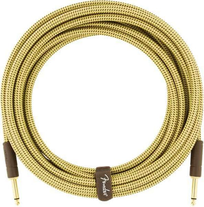 Fender Deluxe Series Instrument Cable 10ft in Tweed