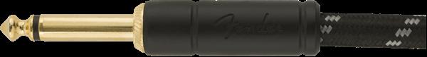 Fender 10' Deluxe Series Instrument Cable in Black Tweed