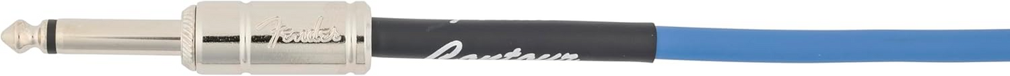 Fender Contour 18.6' Instrument Cable in Lake Placid Blue