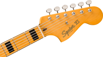 Squier FSR Classic Vibe™ Bass VI, Maple Fingerboard, Black Pickguard in Antigua