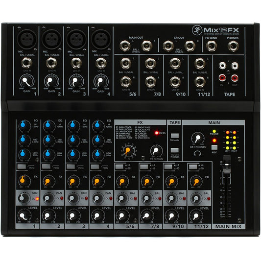Mackie MIX12FX 12 Channel Compact Mixer | EX-DEMO