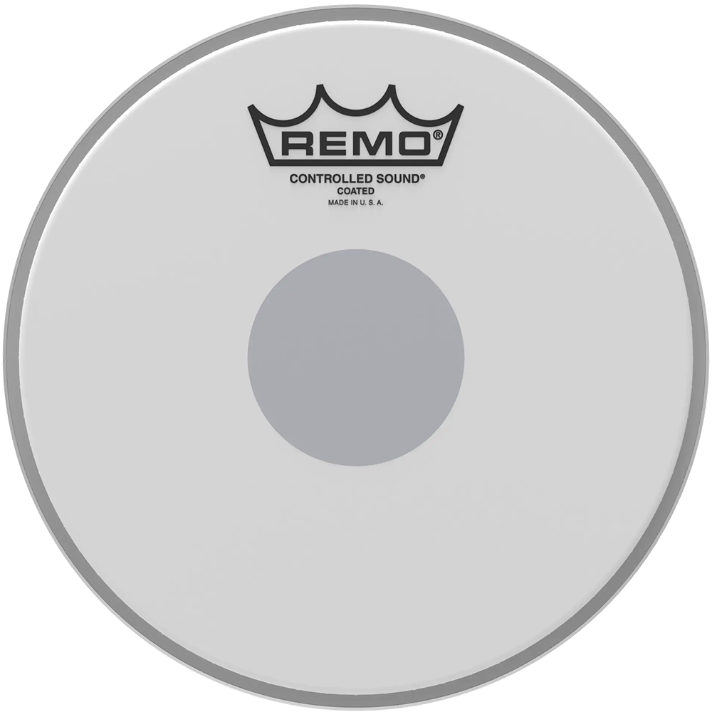 Remo Controlled Sound Coated Black Dot Bottom  8" Drumhead