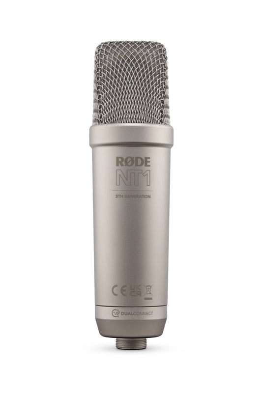 RODE NT1 5th Generation Studio Condenser Microphone in Silver