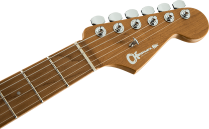 Charvel Pro-Mod DK24 HH 2PT CM QM Electric Guitar in Chlorine Burst