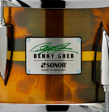 Sonor Benny Greb Signature Series 13" x 5.75" Brass Shell Snare Drum