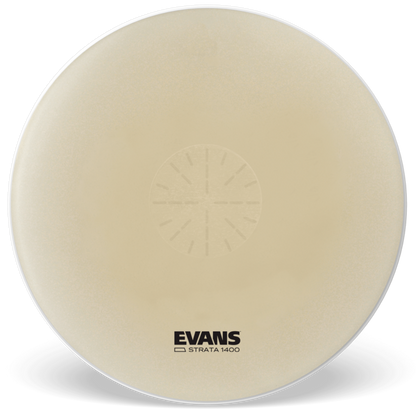 Evans Strata 1400  Power Center Reverse Dot Concert 40" Bass Drum Head