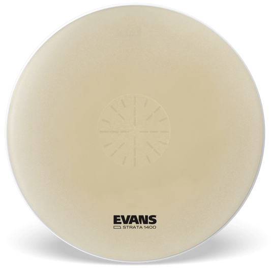 Evans Strata 1400  Power Center Reverse Dot Concert 40" Bass Drum Head