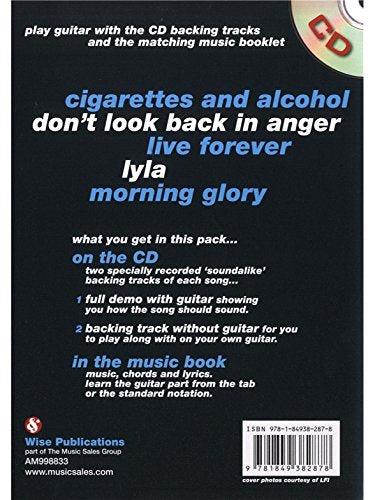 Play Along Guitar Oasis BOOKLET/CD