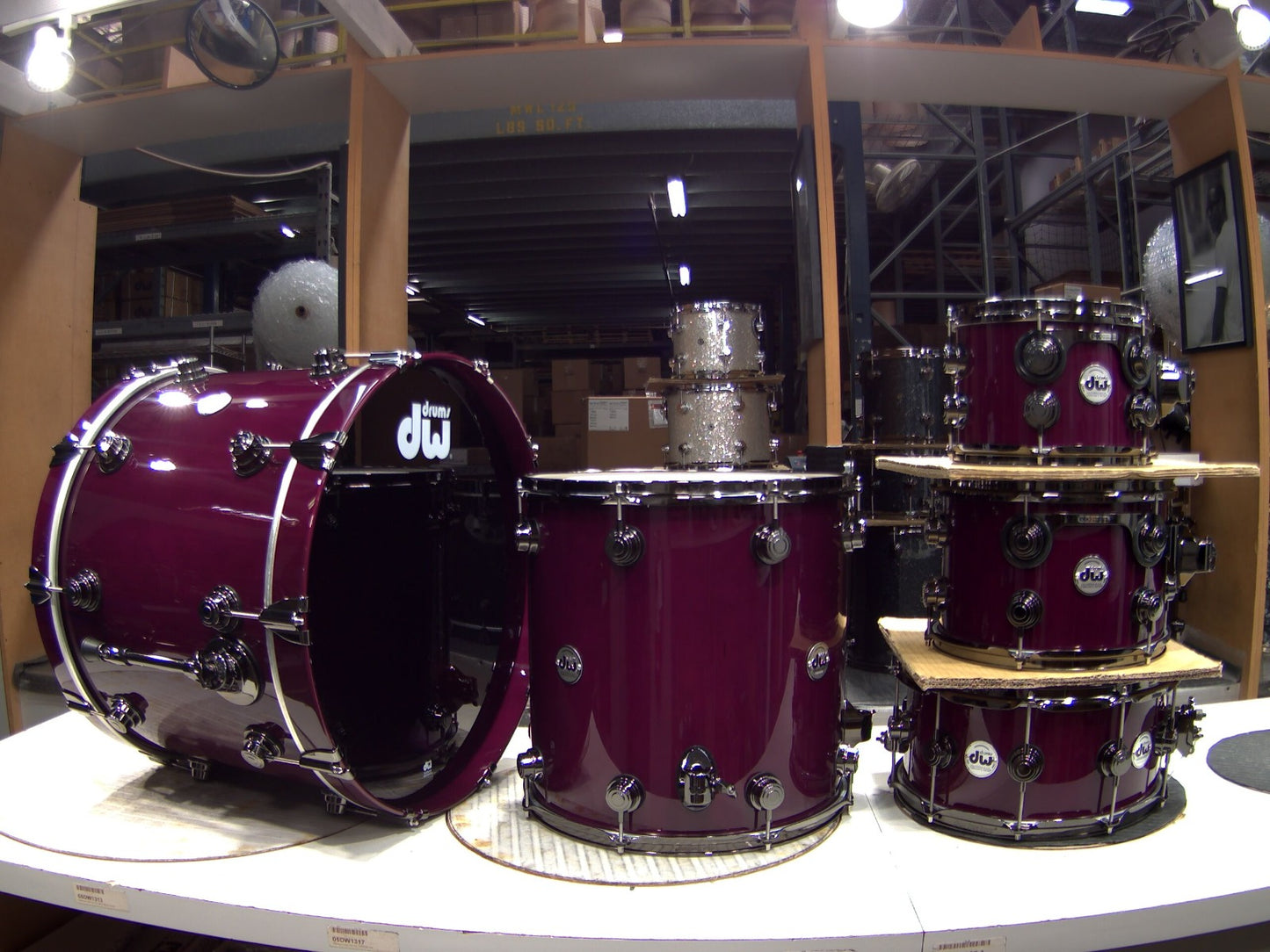 DW Collectors SonicPly 5-Piece Shell Pack in Ultraviolet Purple