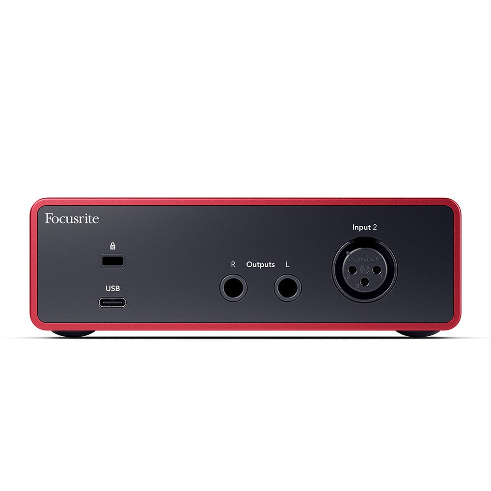 Focusrite Scarlett Solo 4th Gen 2 in 2 out Audio Interface