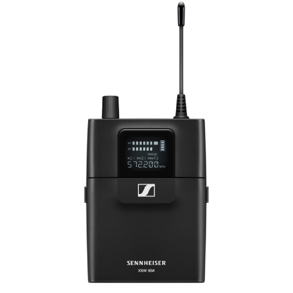 Sennheiser XSW IEM Set Complete Starter Set In Ear Monitoring System | Frequency Range: B (572 - 596 MHz)