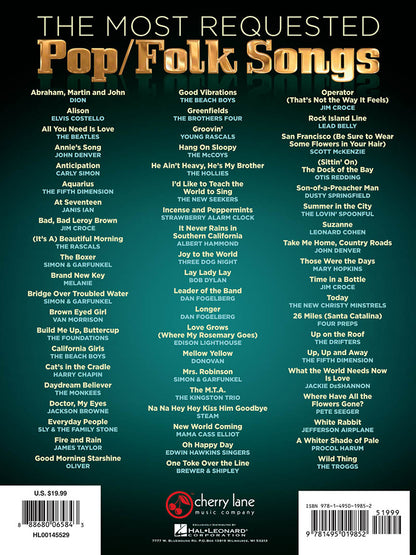 The Most Requested Pop Folk Songs PVG