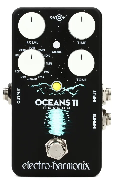 Electro Harmonix Oceans 11 Reverb Pedal