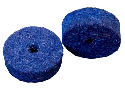 Tuner Fish Cymbal Felts 10 Pack in Blue
