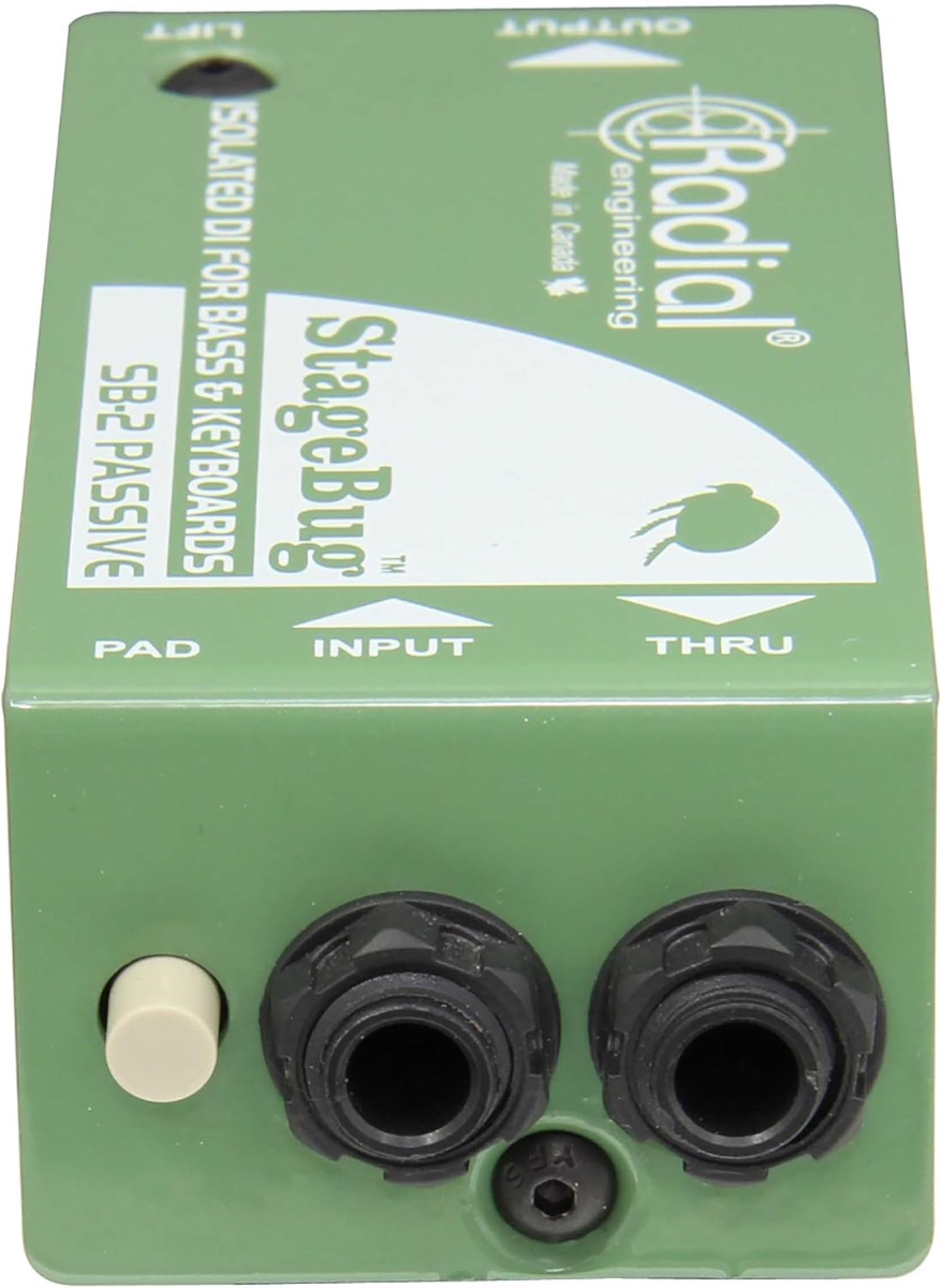Radial StageBug SB-2 1-channel Passive Instrument Direct Box