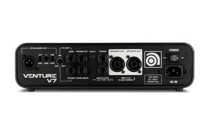 Ampeg Venture V7 700W Bass Amplifier Head