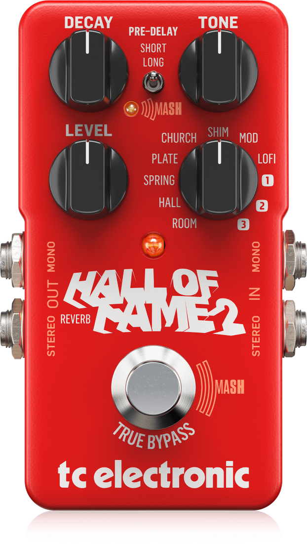 TC Electronic Hall of Fame 2 Reverb Pedal