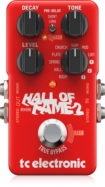 TC Electronic Hall of Fame 2 Reverb Pedal