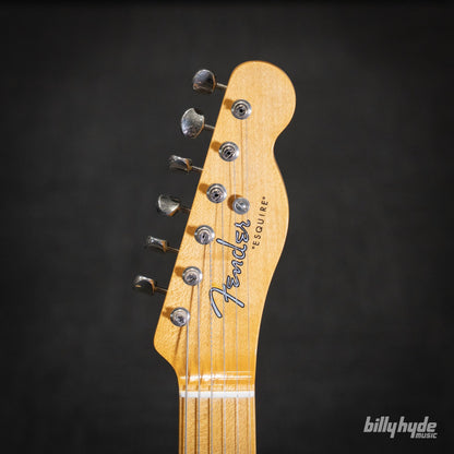 Fender Custom Shop 1950 Double Esquire DLX Closet Classic Electric Guitar in Faded Nocaster Blonde
