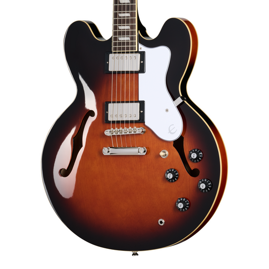Epiphone Bonehead Riviera in Dark Tobacco Sunburst