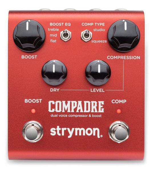 Strymon Compadre Dual Voice Compressor & Boost Pedal