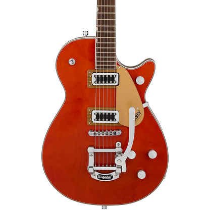 Gretsch G5230T Electromatic Jet FT Single-Cut with Bigsby Electric Guitar in Orange Stain