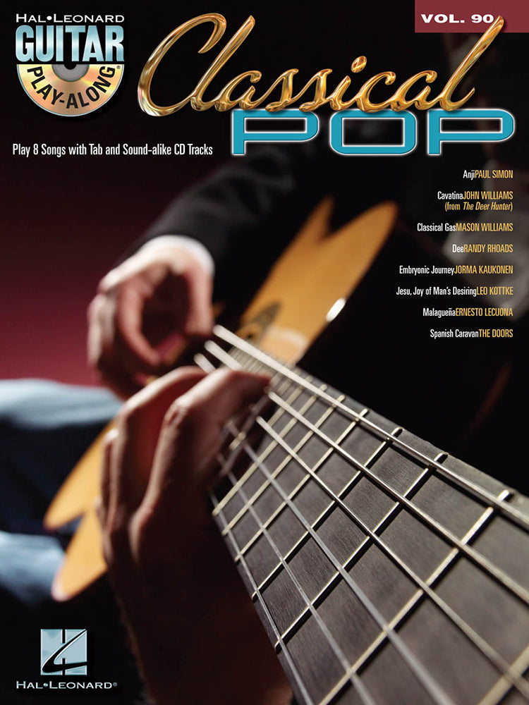 Classical Pop Guitar Playalong Volume 90 BK/CD