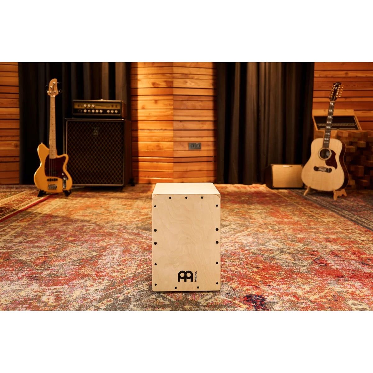 Meinl Percussion Jam Series Snare Cajon in Baltic Birch Frontplate