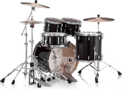 Pearl Professional Maple 4-Piece Shell Pack in Matte Caviar Black